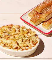 Oven-Baked Chicken Alfredo Pasta