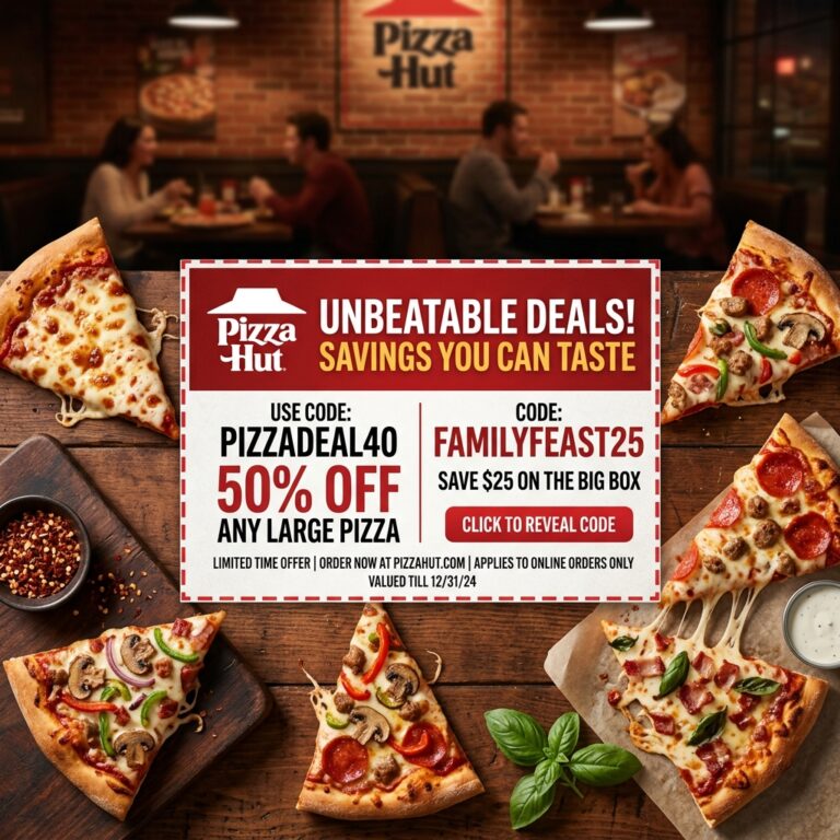 pizza hut coupon codes